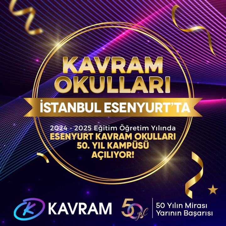 Esenyurt Kavram Okulları 50. Yıl Kampüsü Açılıyor 